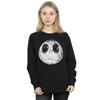 Disney Womens/Ladies Nightmare Before Christmas Jack Moon Face Sweatshirt