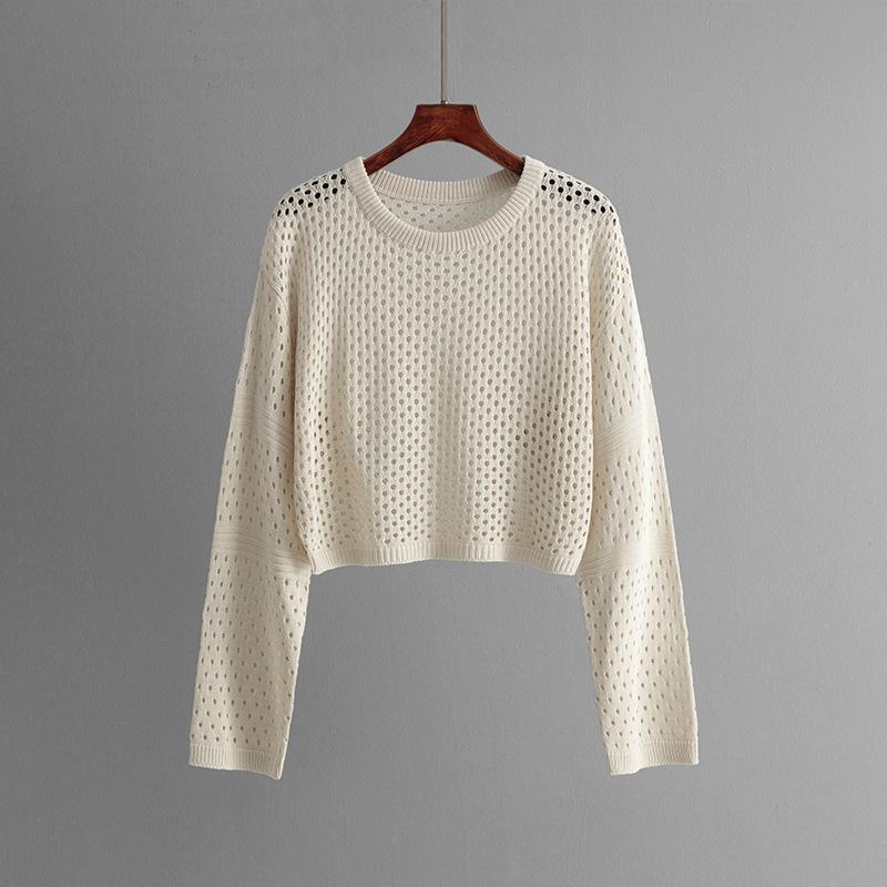 2026 Summer Casual Temperament Commuter Women Wear Y2k Harajuku Fashion New Hollow Knit Long Skirt Trend Simple Two-Piece Skirt