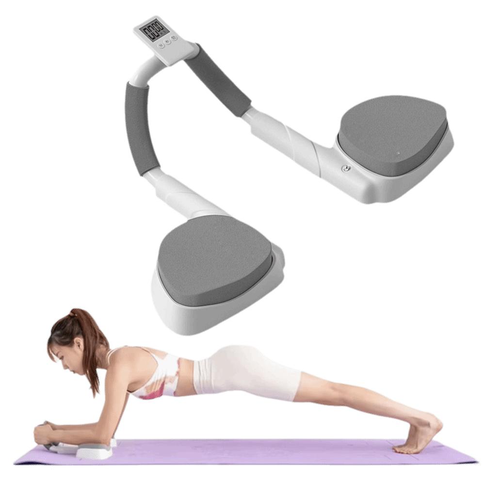 Adjustable Plank Trainer Stand Protective Elbow Pads Fitness Equipment Full Body Workout