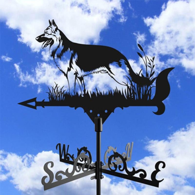 Флюгер Флюгеры Крыши Ретро Садовый кол Флюгер Измерительные инструменты