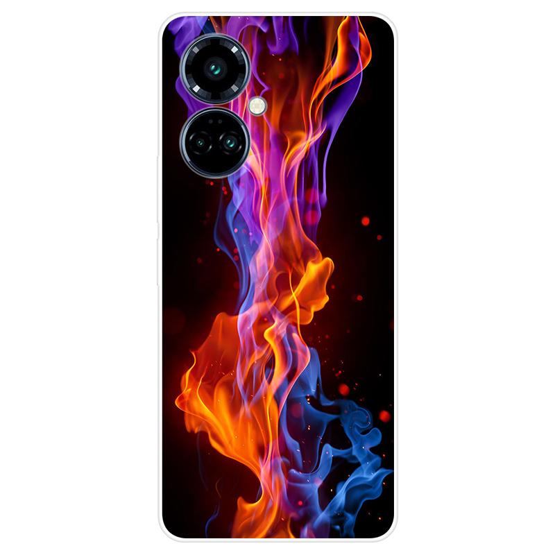 Для Tecno Spark 9 Pro Spark9 Pro чехол Мягкая силиконовая задняя крышка модный чехол для телефона с мультяшным рисунком