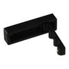 Zinc Zinc Zinc Alloy Folding Wall Hook Rustproof Matte Black Towel Hanger Multifunctional Clothes Hooks  Home