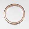 BVLGARI B.ZERO1 Essential Ring Be zero one K18 Pink Gold/diamond #8.6(US Size) 7.4g mens Used
