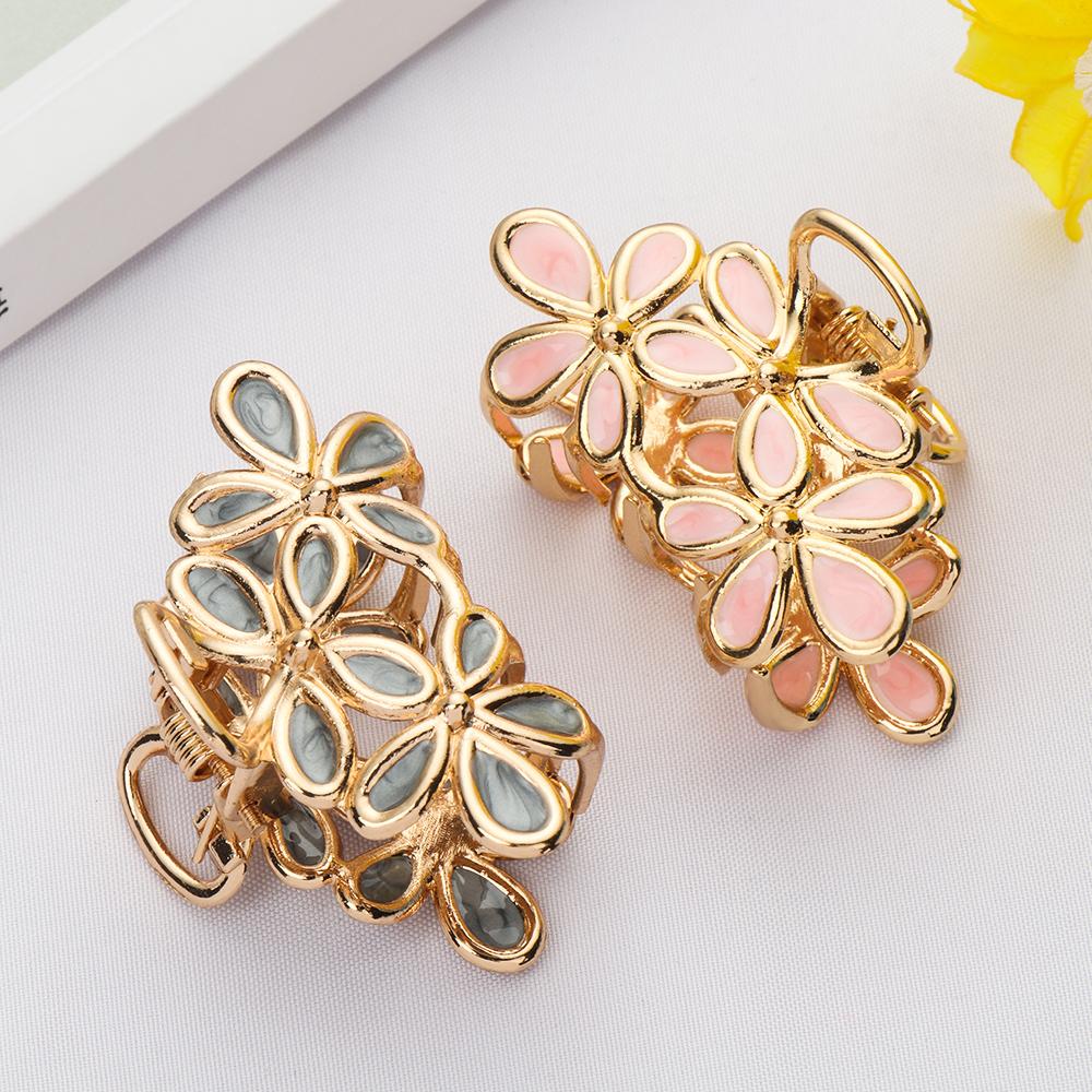 Fashion Flower Gorgeous Non Slip Hair Claw Hair Accessories Ornament Styling Tools Hair Clips