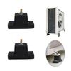 4pcs Air Conditioning External Unit Anti Shake Cushions, Robusts Rubber Dampers for Residential and Commercial Buildings