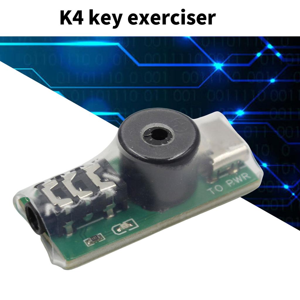 Compact Morse USB C Key Trainer CW Morse Code Practice Oscillator With Type C Port For Easy Charging And Portable Use