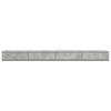 Bed Drawers Concrete Grey 180 x 36.5 x 16.5 cm Particleboard
