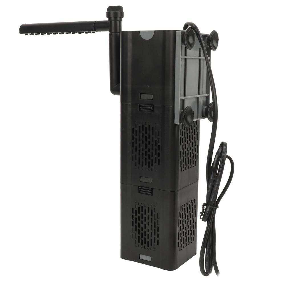 Аквариумный фильтр-насос 25 Вт Погружной мощный фильтр Насос-волногенератор с аэрацией Дождевое циркулирование