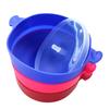 Silicone Foldable BPA Free Collapsible Air Bowl with Lid