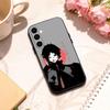 COOL B-BSD A-Akutagawa Чехол для телефона Samsung Galaxy A73, A72, A71, A70, A53, A52, A51, Другие Мягкий Черный Корпус