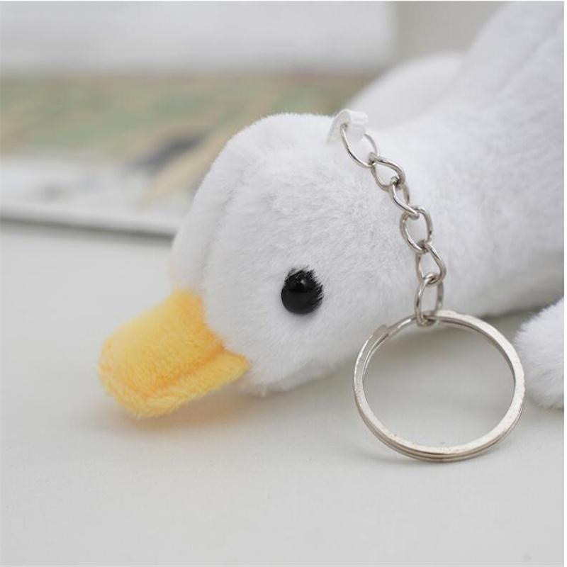 Цветок Гусь плюшевая игрушка милый кулон мягкая игрушка сумка кукла брелок для девочек рождественский подарок свадебная вечеринка декор