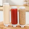 Condiment Dispenser Squeeze Sauce Bottle Big Capacity Reusable Condiment Container Double Head Kitchen Tool for Liquids Sauces