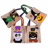 Halloween Gift Non-woven Handbag Cartoon Pumpkin Witch Black Cat Candy Bag Ghost Festival Supplies Happy Halloween Day Decor