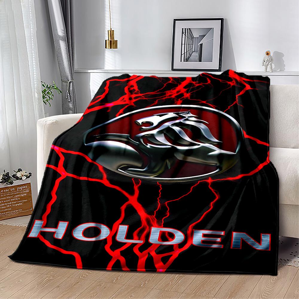 Electric Energy Holden Logo Flannel Blanket-Soft and Suitable for Sofas,Beds,Offices,Travel,All Seasons,Great Gift for Holidays and Birthdays.