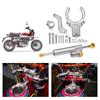 FOR Monkey 125 Monkey 125 Aluminum Damper Accessory for Motorcycles, Steering Damper, Stabilizer, Monkey 125, Bracket Support, Mounting Kit