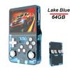 Портативная игровая консоль R36S с экраном IPS 3,5 дюйма, 128 ГБ, классическая ретро-игровая консоль, система Arkos, портативный карманный видеоплеер