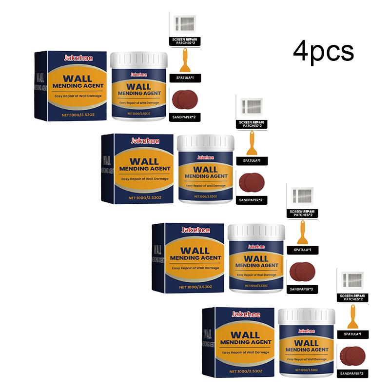 Набор для ремонта стен JAKEHOE, паста для заделывания дыр в стенах, набор для покраски стен с трещинами и глазками