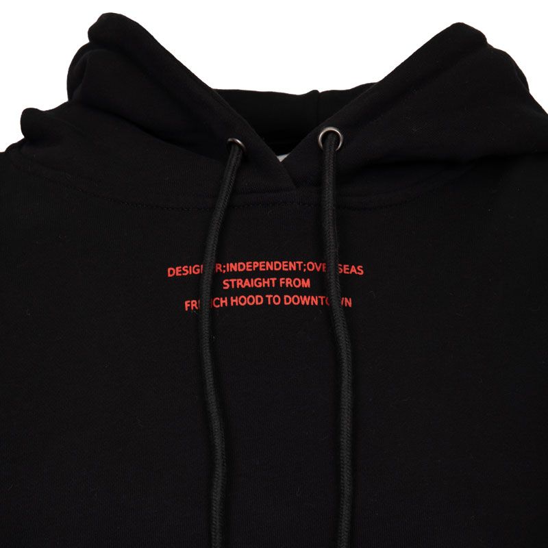 Мужская толстовка с капюшоном с красными полосками НОВЫЕ ДИЗАЙНЕРЫ