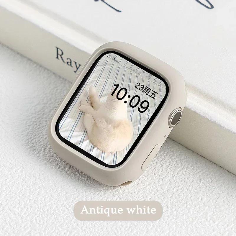 Силиконовый чехол для Apple Watch Case 10 42мм 46мм 44мм 40мм 45мм 41мм Аксессуары Бампер Защитная оболочка iWatch series SE 6 7 8 9