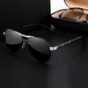 Oversized Vintage Sunglasses Men Women Fashion Polarized Pochromic Shades Eyewear Double Bridge Driving Sun Glasses