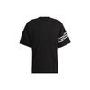 Originals Trefoil Stripe Casual Sports Short Sleeve T-Shirt Men Tops Black HM1875