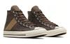 Chuck 70 Converse Высокие с кожаной накладкой 'Engine Smoke' A07123C