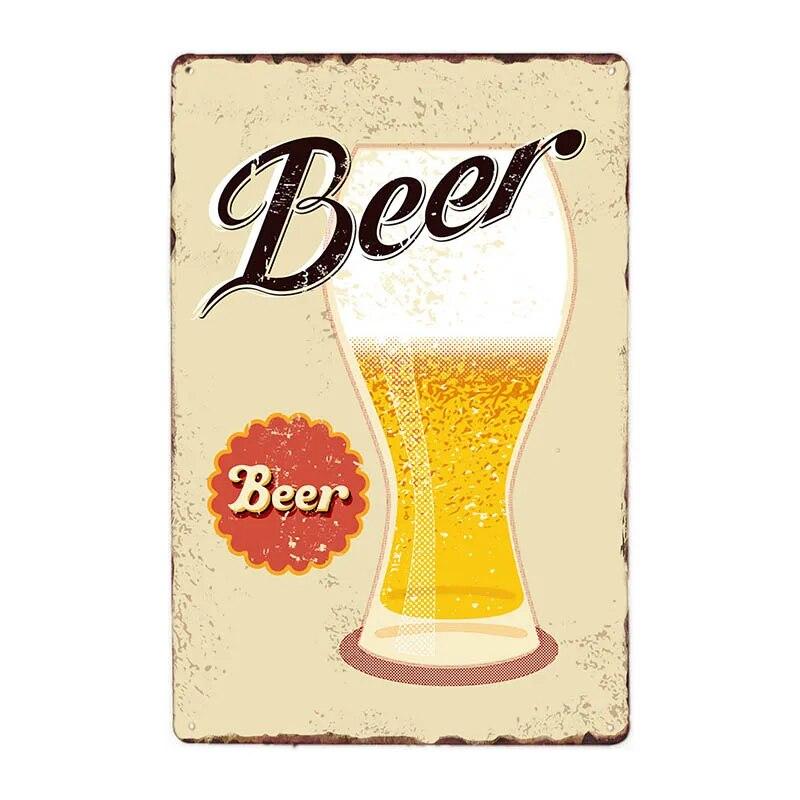 Pin Up девушки пиво металлические знаки винтажная доска сексуальная леди паб-бар настенный постер живопись домашний декор 20x30 см