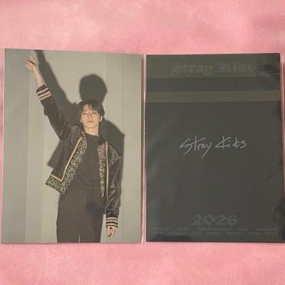 [Б/У] Stray Kids Сезонное приветствие Бонусная открытка HMV I.N