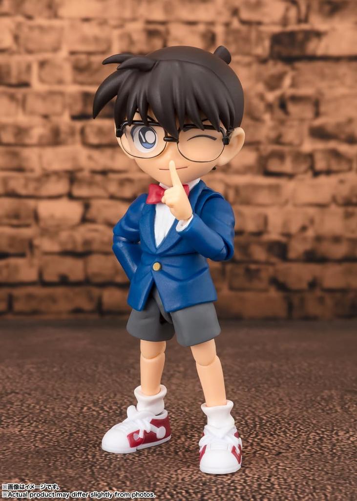 TAMASHII NATIONS Detective Conan Edogawa Conan Approximately 90mm Painted Movable Figure S.H.Figuarts -Solution Edition- ABS&PVC