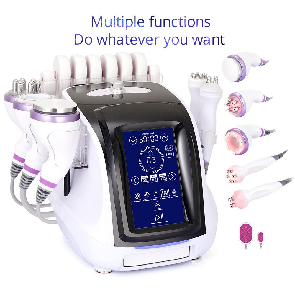 Ультразвуковая кавитация 2.0 Вакуумное тело для похудения RF Радиочастотная машина для лифтинга кожи