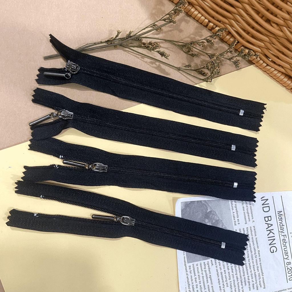 15 см круглая нейлоновая молния с закрытым хвостом для одежды и багажа, аксессуары