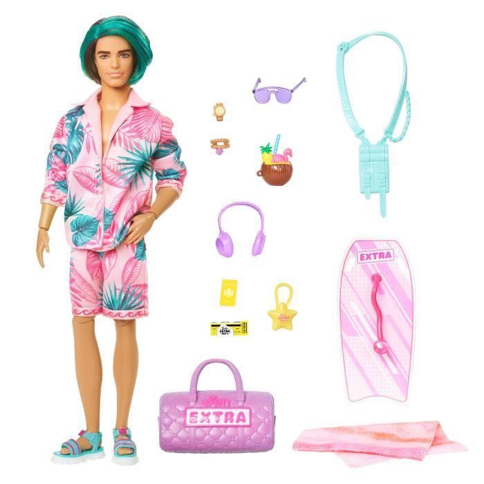 Ken extra plage - barbie - hnp86 - poupee mannequin barbie