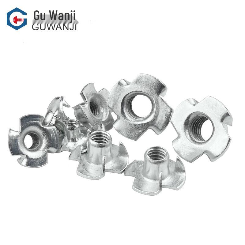 GUWANJI Four-Prong Furniture Nuts