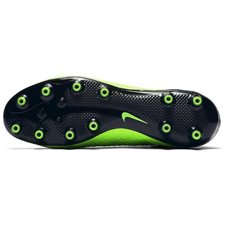 Nike Phantom Vision 2 Elite DF AG Pro Black Green Strike Men Sneakers Metallic-Platinum CD4160-036