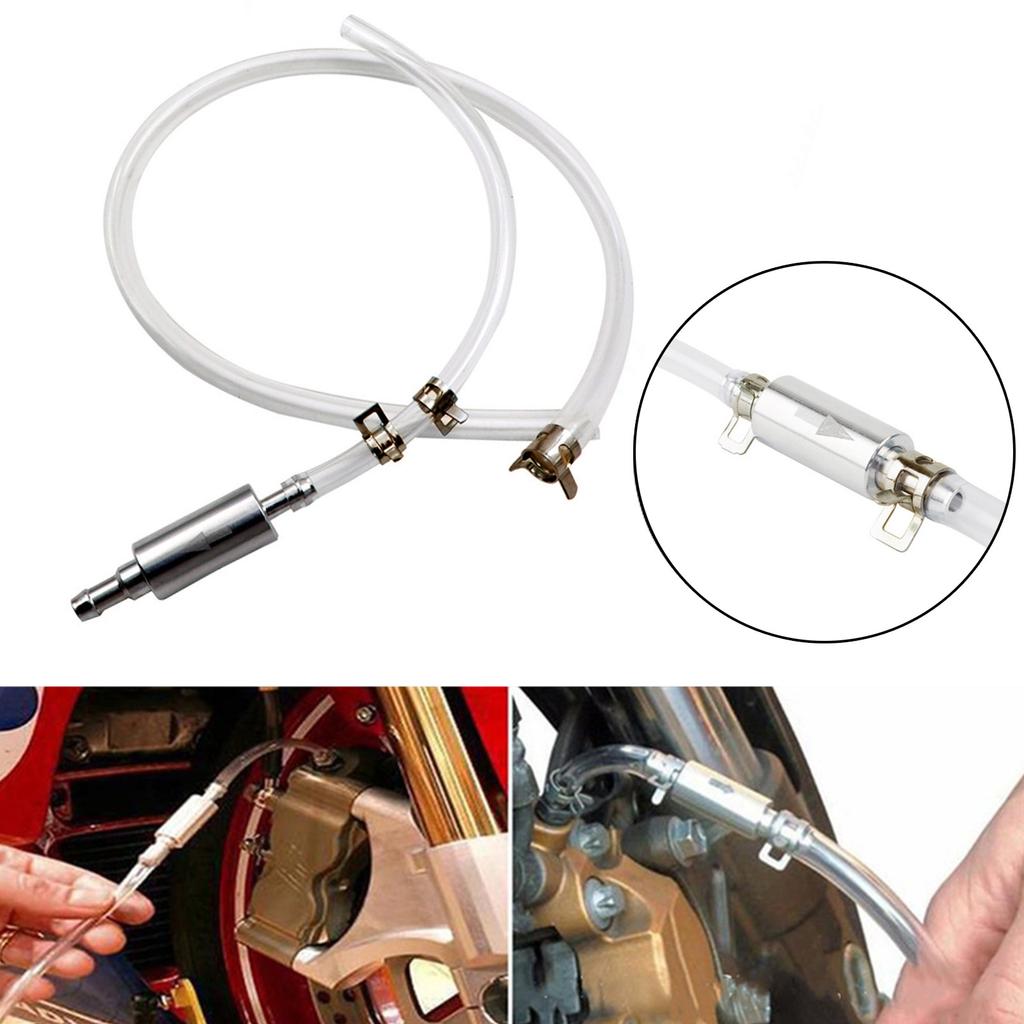 Motorcycle Oil Drain Hose Fuel Transfer Pump Hydraulic Brake Bleeder Brake Caliper Oil Suction Tool for Bike Maintenance