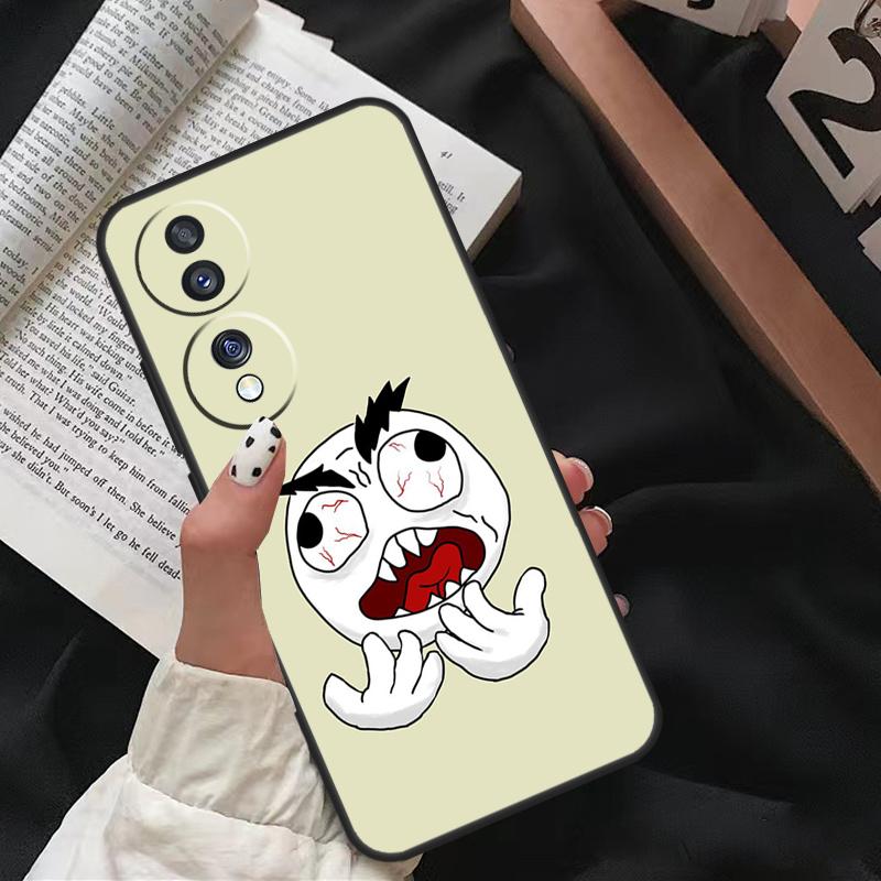 Мем Troll Face Чехол для Honor Magic 8 6 7 Pro Для Honor X9d X9c X9b X9a X8c X8b 200 400 50 70 90 Lite Win RT