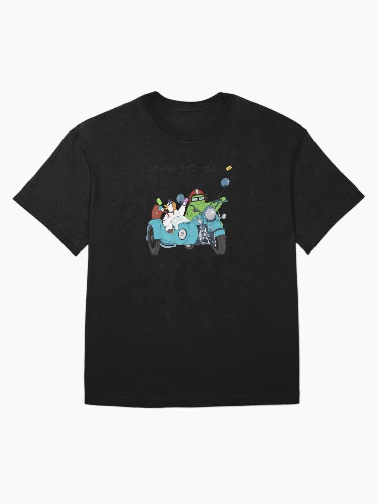 Biker Mice from Mars Motorcycle Vintage Postfriends Oversized T-Shirt