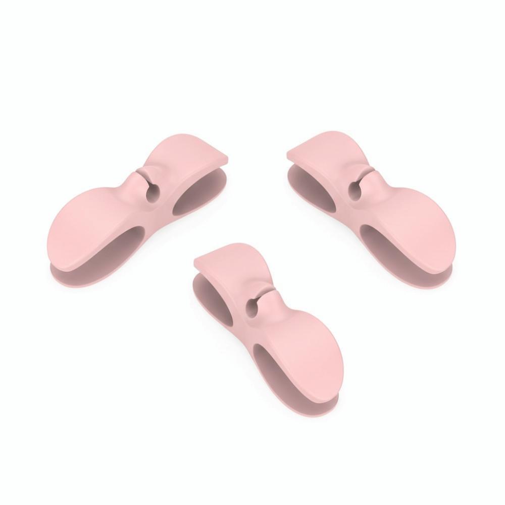 Data Line Clip Self Adhesive Cord Cable Organizer Wall Mount Silicone Wire Cable Holder Anti-Slip Cord Fixer Mobile Charger