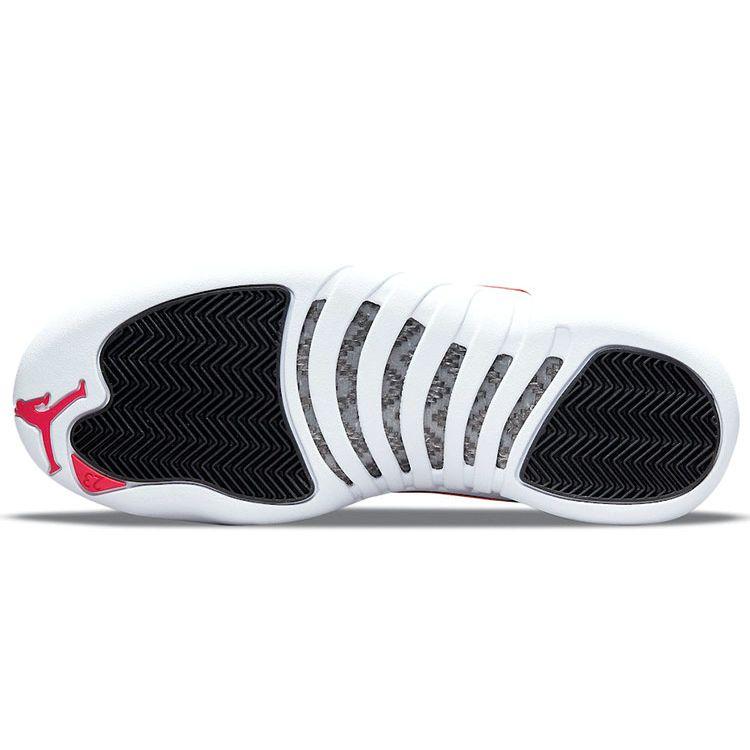 Мужские кроссовки Air Jordan 12 Retro Twist Белый Университет-Красный Черный CT8013-106