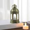 1PC - European Vintage Plastic Lamp Creative Electronic Candlestick Decorative Ornament
