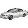 Aoshima Bunka Kyozai 1/24 Scale The Patrol Car Series No. 3 Toyota GRS182 Crown Patrol Car for Traffic Enforcement (2005) Plastic Model
