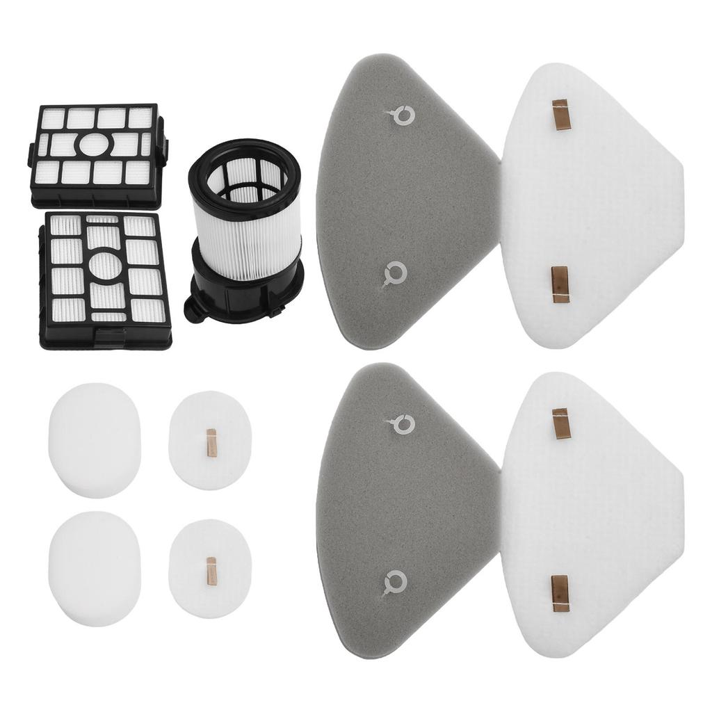 Vacuum Cleaner Filter Set with Multiple Components for Shark Models