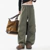 Fingercroxxit Men's 2025 Autumn Casual Outdoor Parachute Pants
