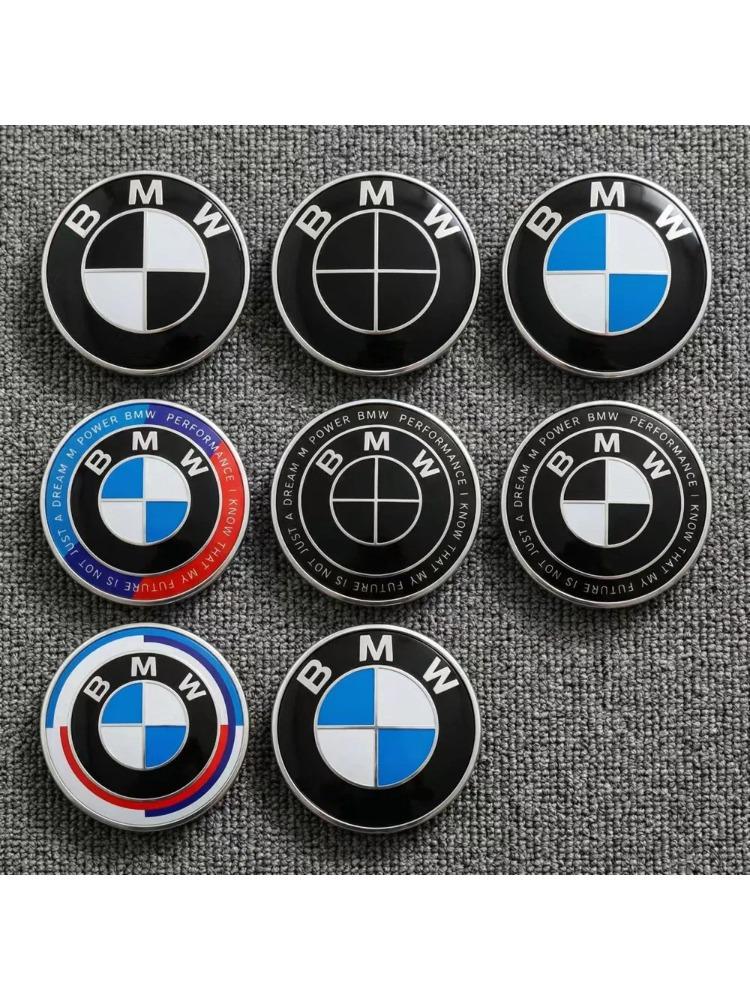 BMW GROUP 4Pcs 56/68mm Car Wheel Center Hub Cap For BMW E87 M Performance E36 E46 E60 E90 E91 E92 E93 F30 F20 M3 Car Accessories