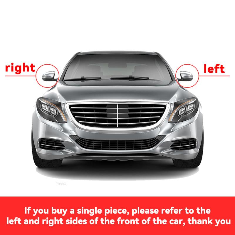 Для Honda Accord 9th 2008-2017 Car Reaview Mirror Cover Trim Horn Style Door Sedan Carbon Fiber Style Glossy Black