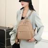 Casual Lightweight Large-capacity Backpack Trendy Versatile Nylon Backpack Women's Carry-on Backpack Bag