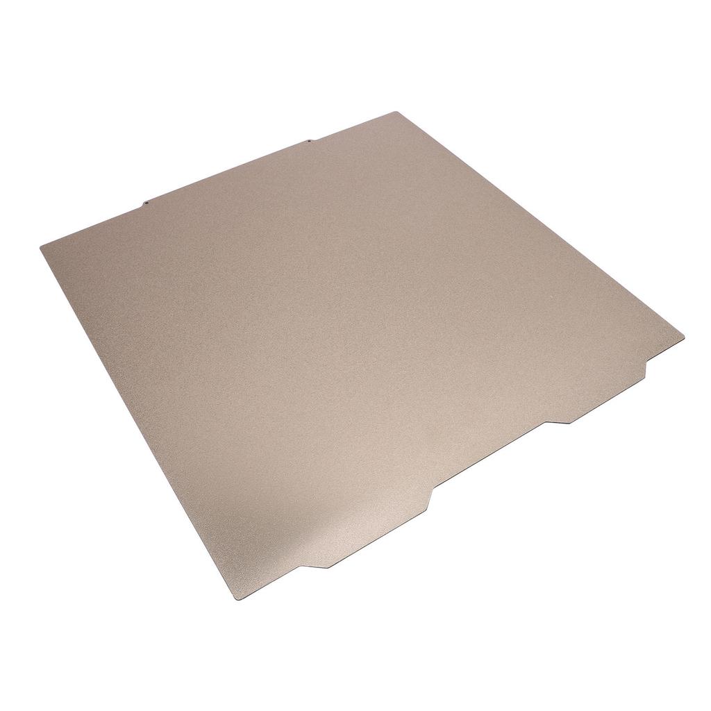 Пластина для сборки 3D-принтера 365 X 365 мм Двусторонняя Углеродное волокно PET Порошковое покрытие PEI Лист из пружинной стали для Prusa XL