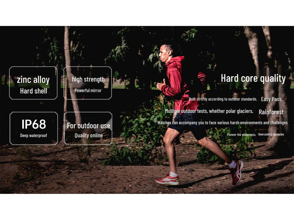 Умные часы DM52: Водонепроницаемость IP68, Звонки по Bluetooth, GPS-трекер для спорта, Подходит для плавания