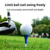 20 шт., держатель для мячей для гольфа с регулируемой высотой и острым наконечником, пластиковый, для обучения игре в гольф, тренировочное поле для гольфа, набор шипов для гольфа в помещении и на открытом воздухе, аксессуары для гольфа