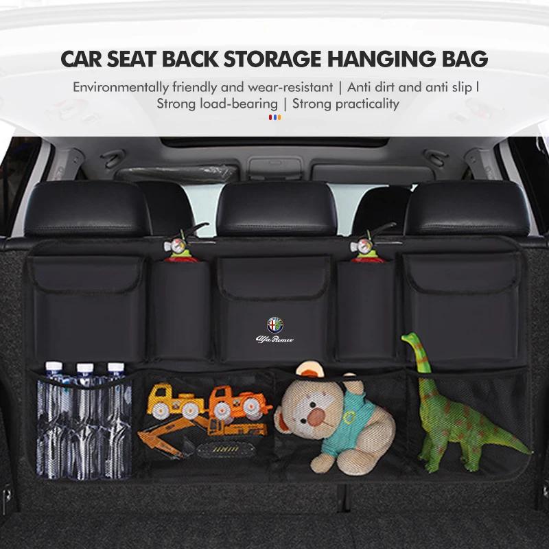 Car Stickers For Alfa Romeo For Alfa Romeo Oxford Cloth Multi-Pocket Car Trunk Organizer Storage Bag Auto Accessories 159 Giulie